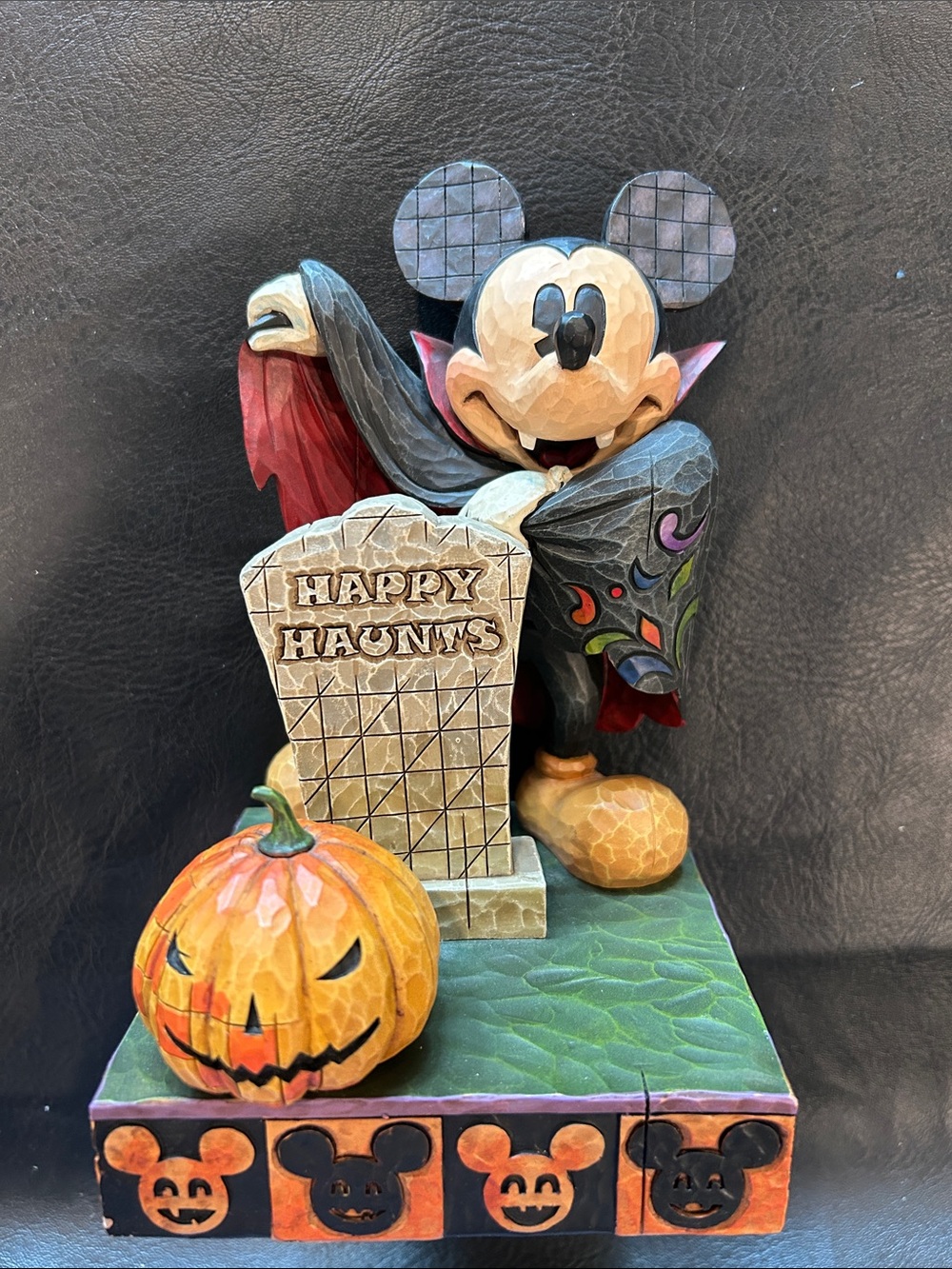 Disney Mickey Vampire Halloween Figurine
